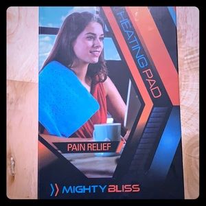 Mighty Bliss Heating Pad-Brand new, Never opened!
